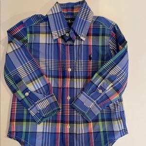 Raul oh Lauren Polo button down 💙